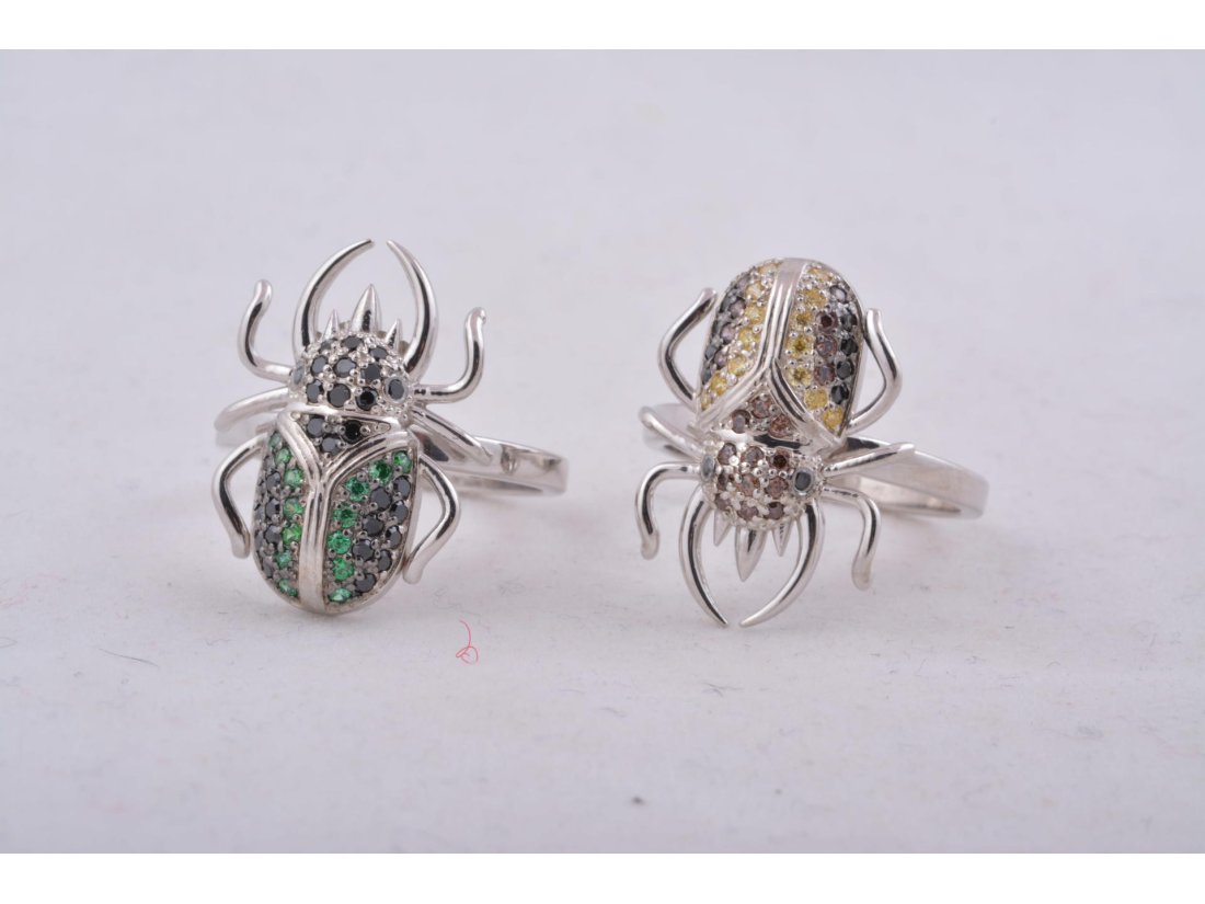 Каблучка "Жук-Скарабей"