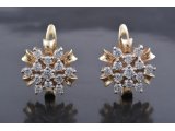 Сережки з діамантами