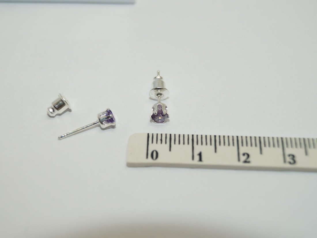 Серьги-Гвоздики LH-198 - Кристалік