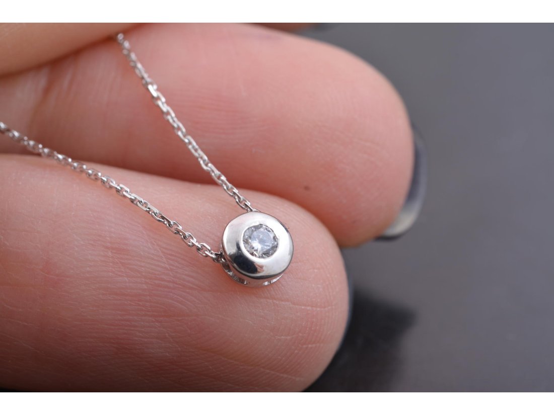 Кольє з маленьким бігунком