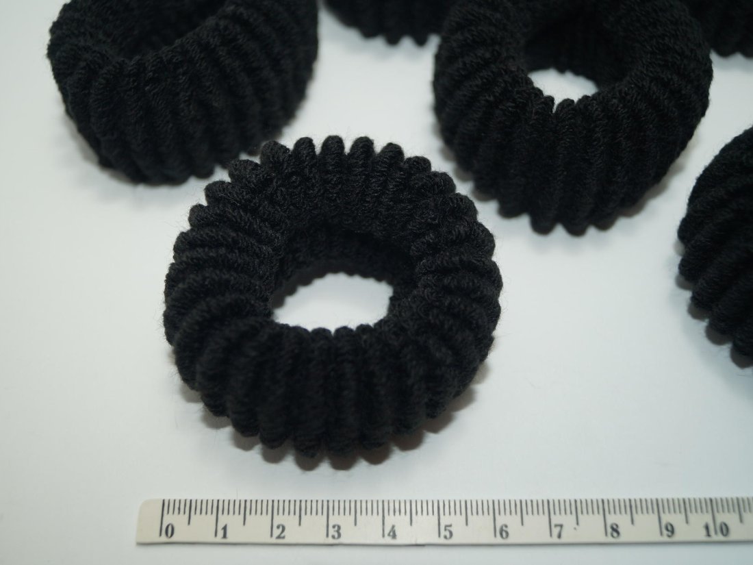 Резинки Barbi. Велика чорна. - Кристалік