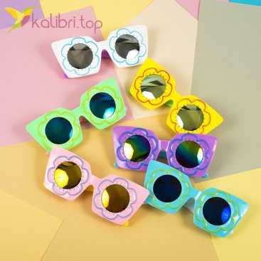 Детские солнцезащитные очки Модняшки, оптом - фото 1