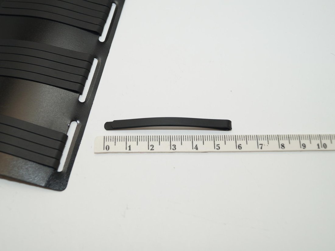 Невидимки для волосся. 6 см. - Кристалік