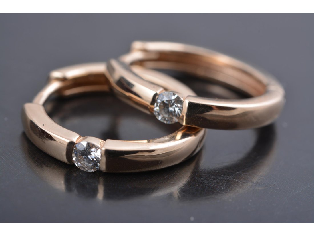 Сережки з діамантами - Багира