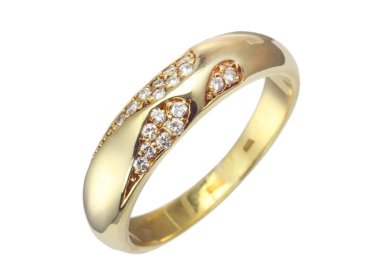 Обручка з камінням - Купити