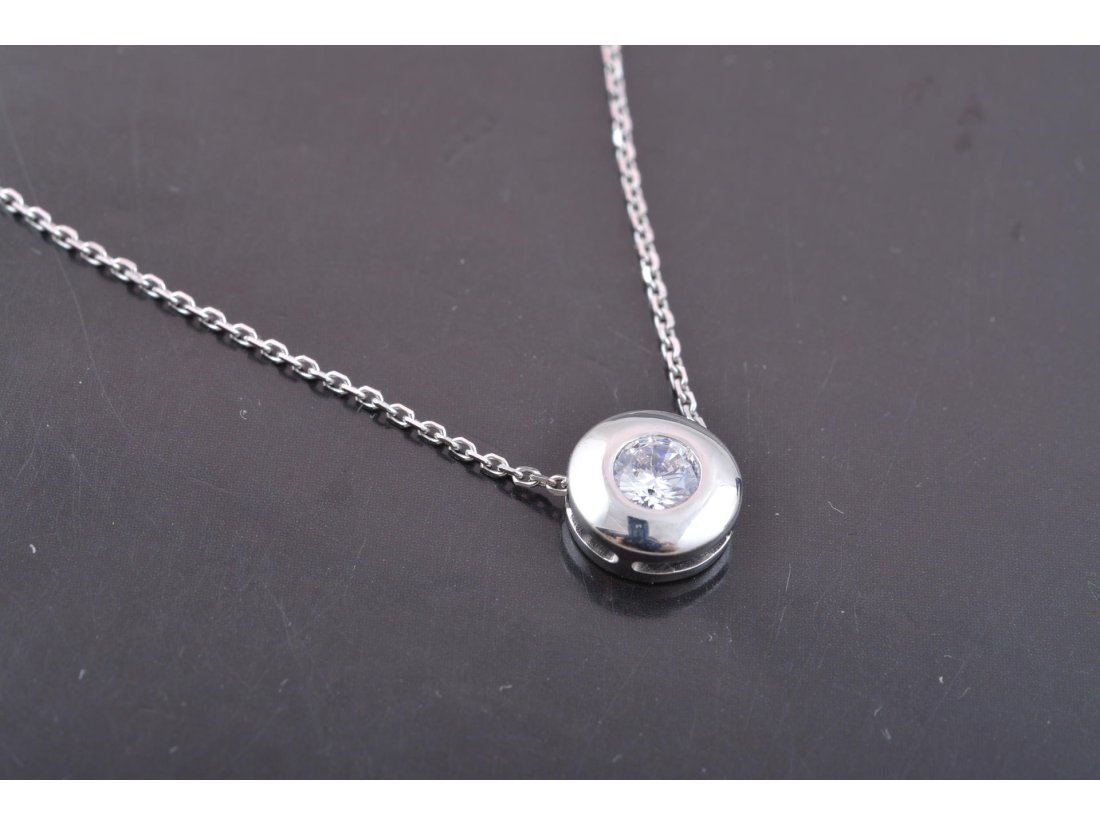 Кольє з великим бігунком