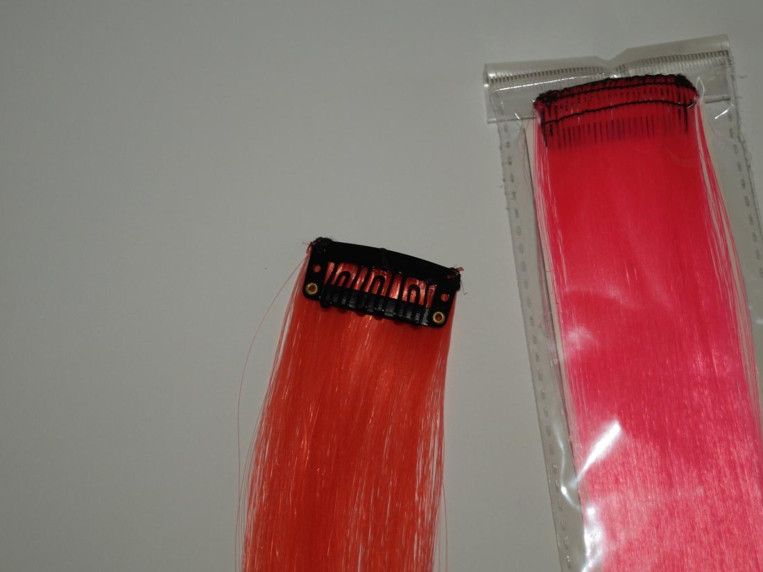 Пасма для волосся на гребінці. - Купити