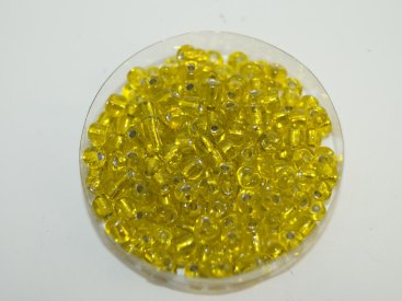 Бісер великий,Китайський. 450г. Лимонний - Купити