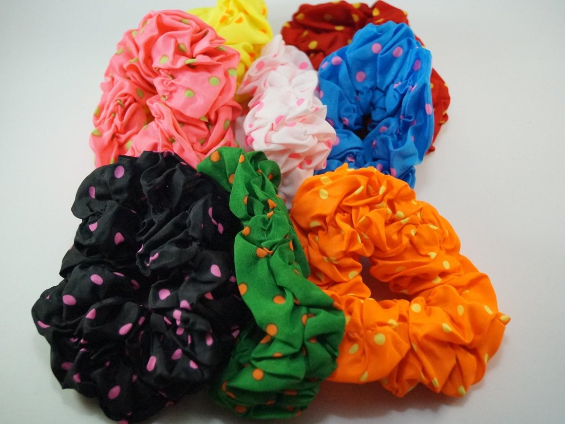 Резинки для волосся. Об'ємні.