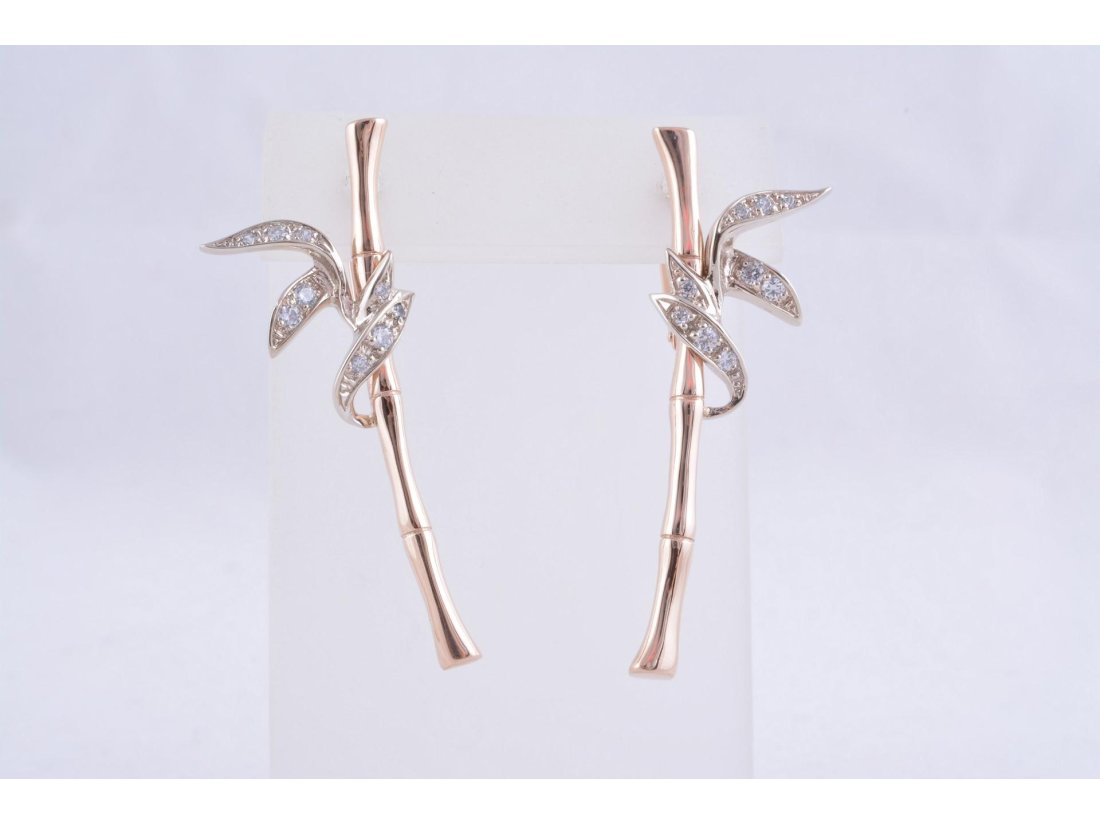 Сережки "Бамбук"