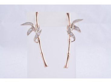 Сережки "Бамбук" - Купити