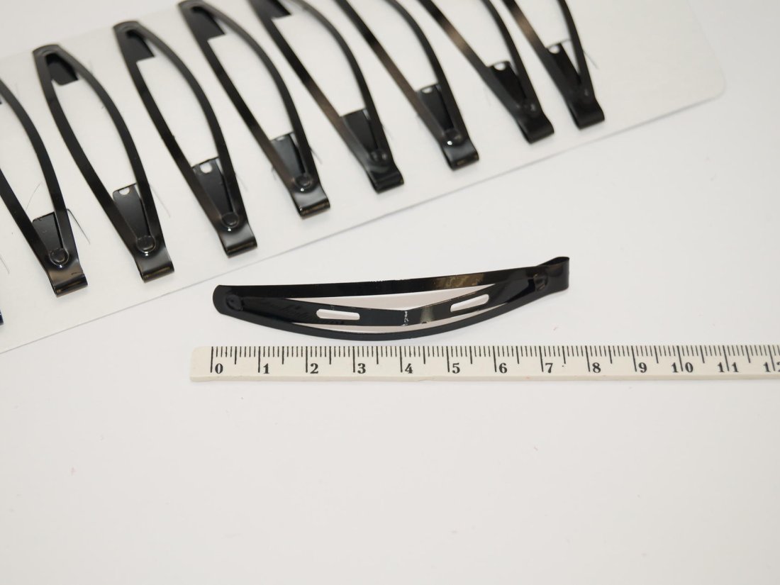 Заколка Тик-так. 8 см.