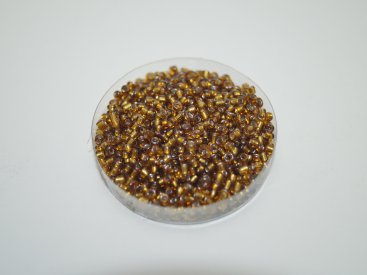 Бісер Дрібний Китайський. 450 г. №12/53 Тютюновий. - Купити
