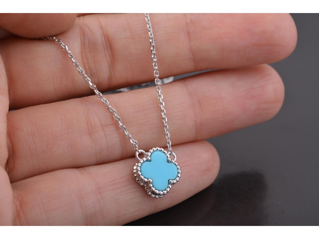 Кольє з бірюзою у стилі Van Cleef