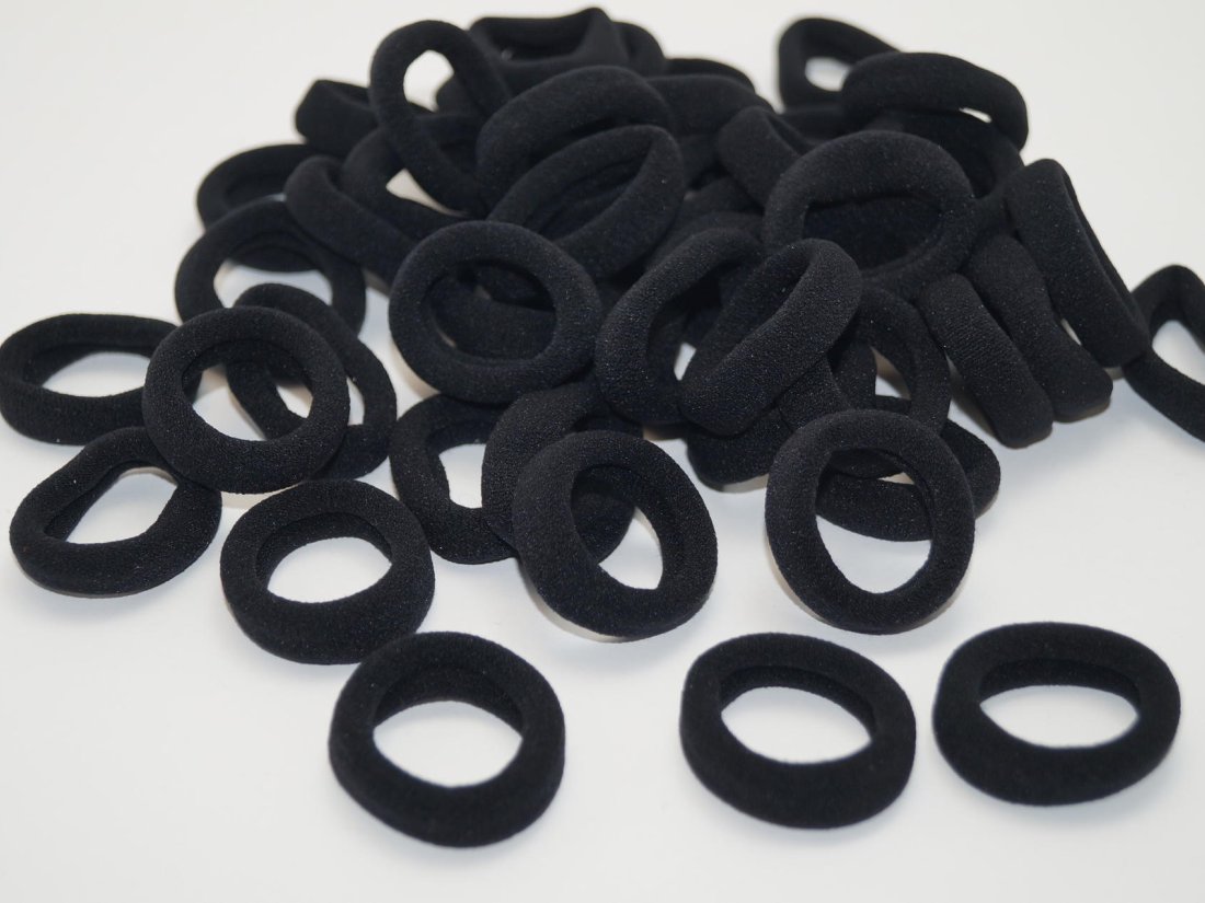 Резинки Безшовні. №50 Чорні. 3.5 см..