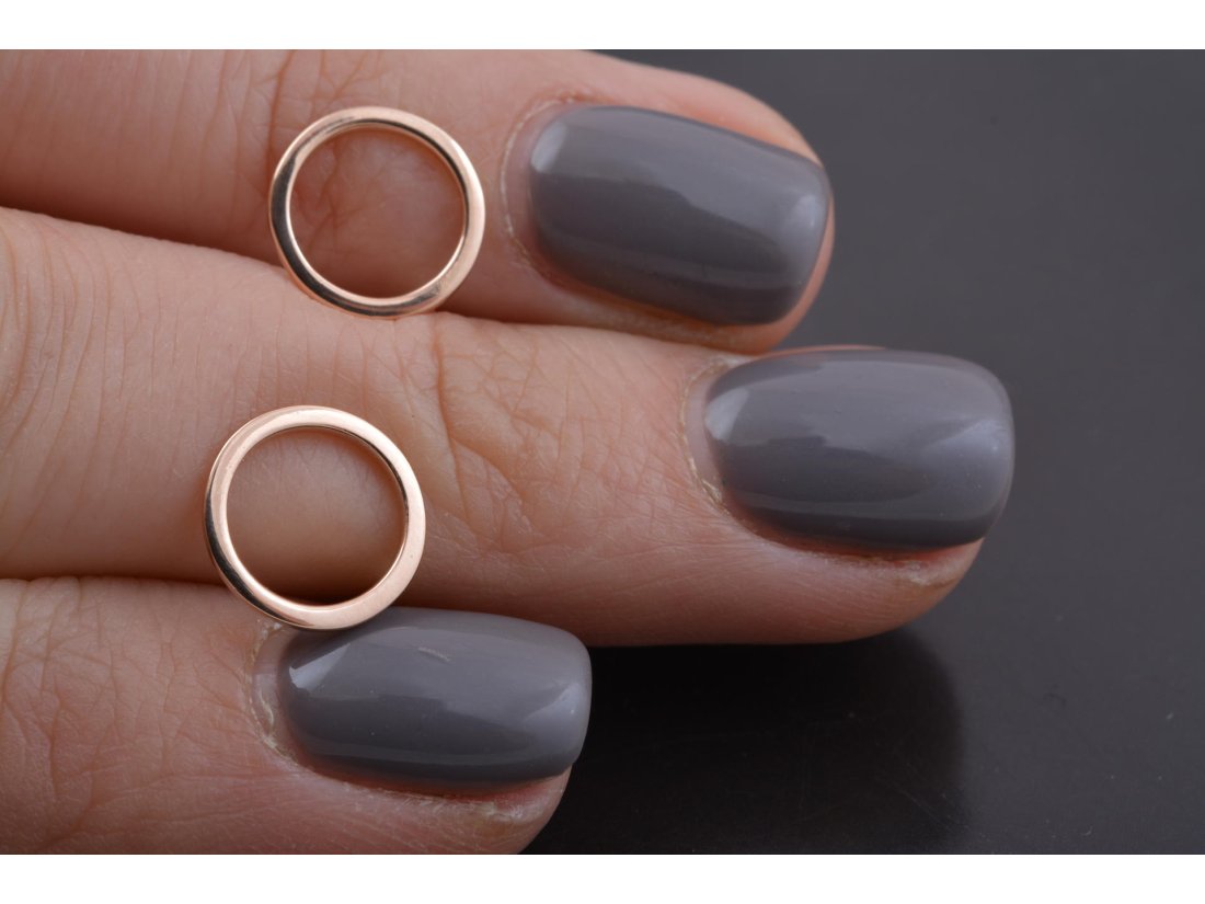 Сережки геометрія "Круги"