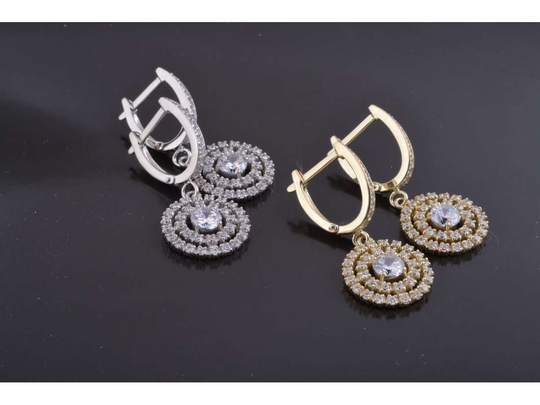 Сережки круглі