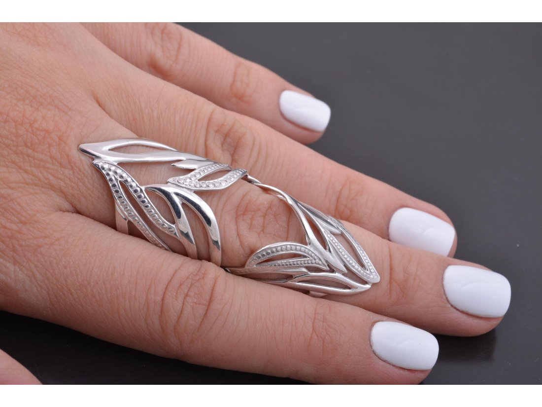 Жіноча каблучка на дві фаланги - Купити