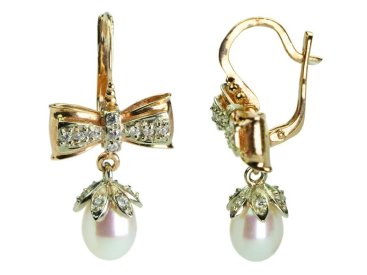Сережки з перлами - Фото Сережки з перлами - Купити
