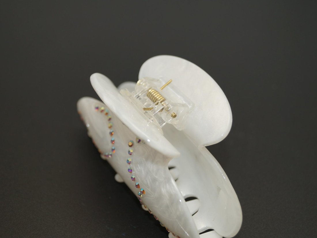 Краби для волосся. Французький пластик. 8.5 см. - Купити