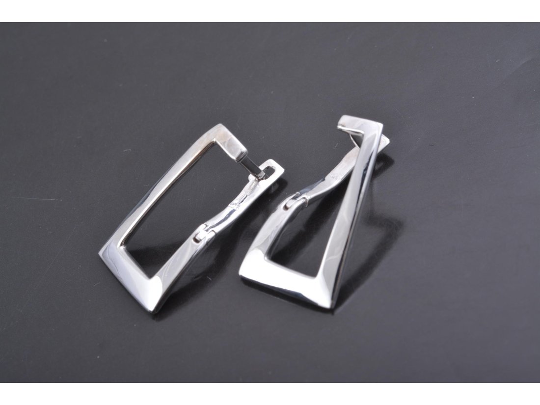 Сережки без каміння - Купити