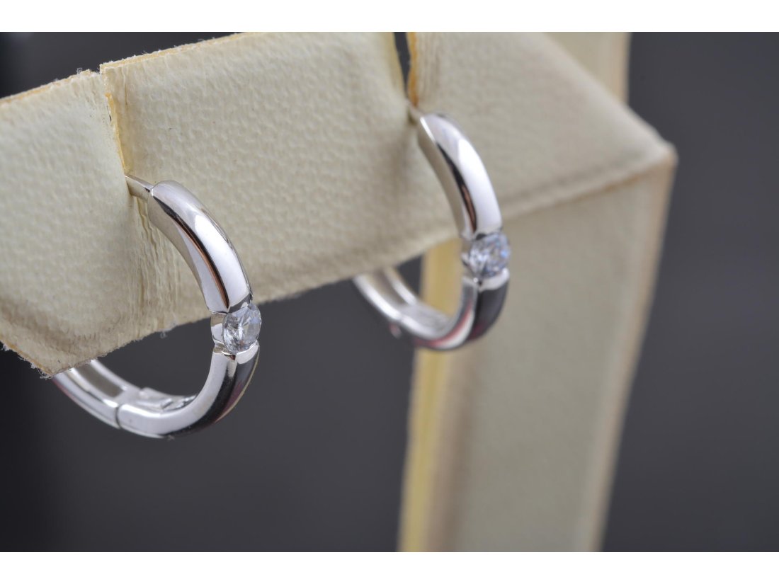 Сережки з цирконієм - Купити