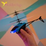 Летающая игрушка вертолет голубой оптом фото 799