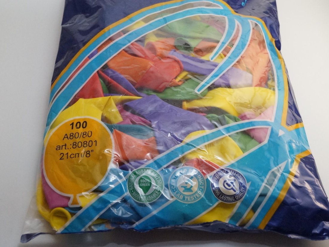 Повітряні кульки. А 80/80 21см. - Кристалік