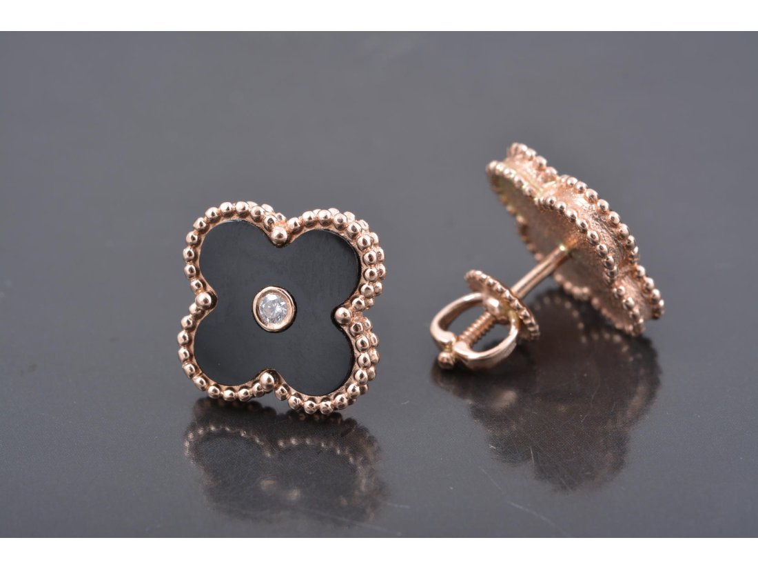 Сережки у стилі Van Cleef & Arpels