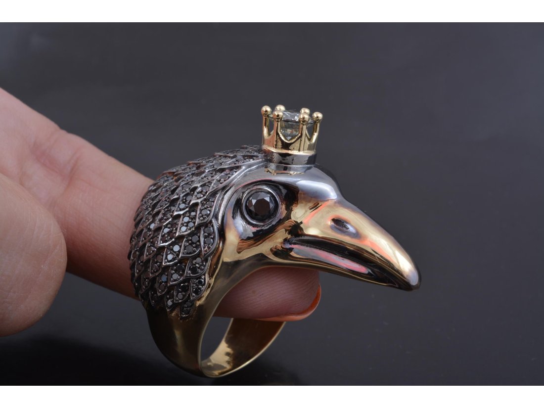 Каблучка &quot;Ворон&quot; - Купити