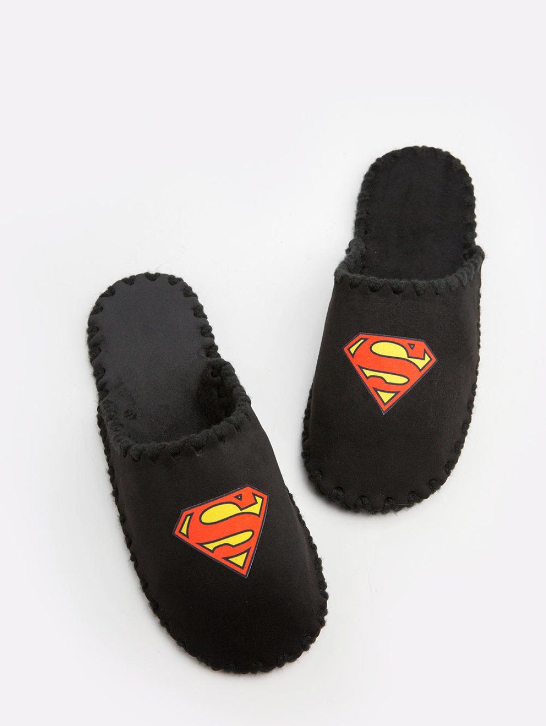 Чоловічі домашні капці кольоровий Superman, чорні закриті, Family Story - Buy