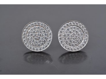 Сережки-пусети &quot;Гудзики&quot; - Купити