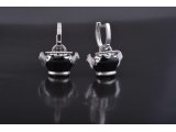 Сережки дзвіночки у стилі Chantecler, срібло