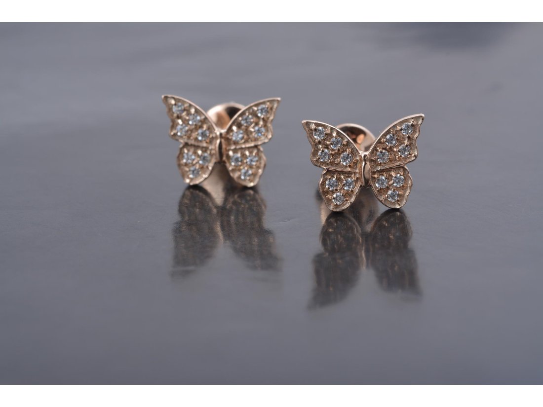 Сережки "Метелик" - Багира