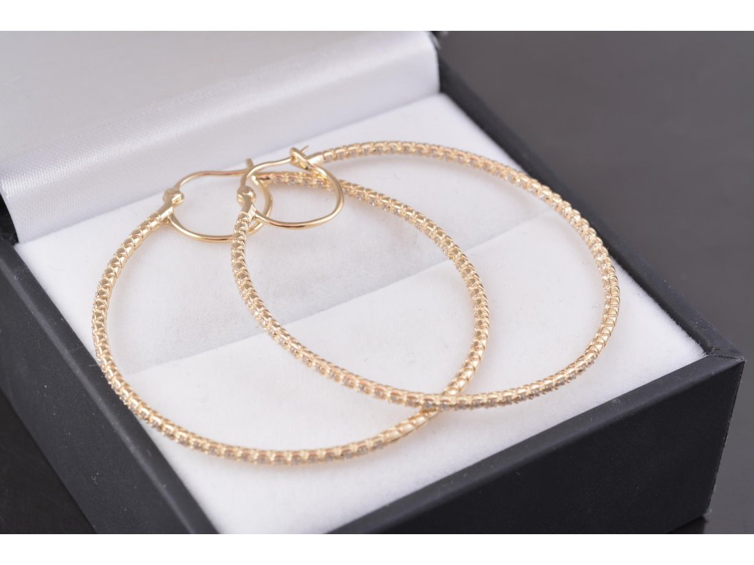 Сережки "Каблучки"