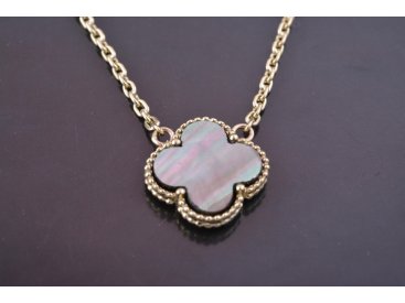 Кольє з чорним перламутром у стилі Van cleef - Купити