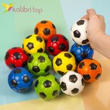 Мячики мягкие, поролоновые Футбол 6,3 см оптом фото 1