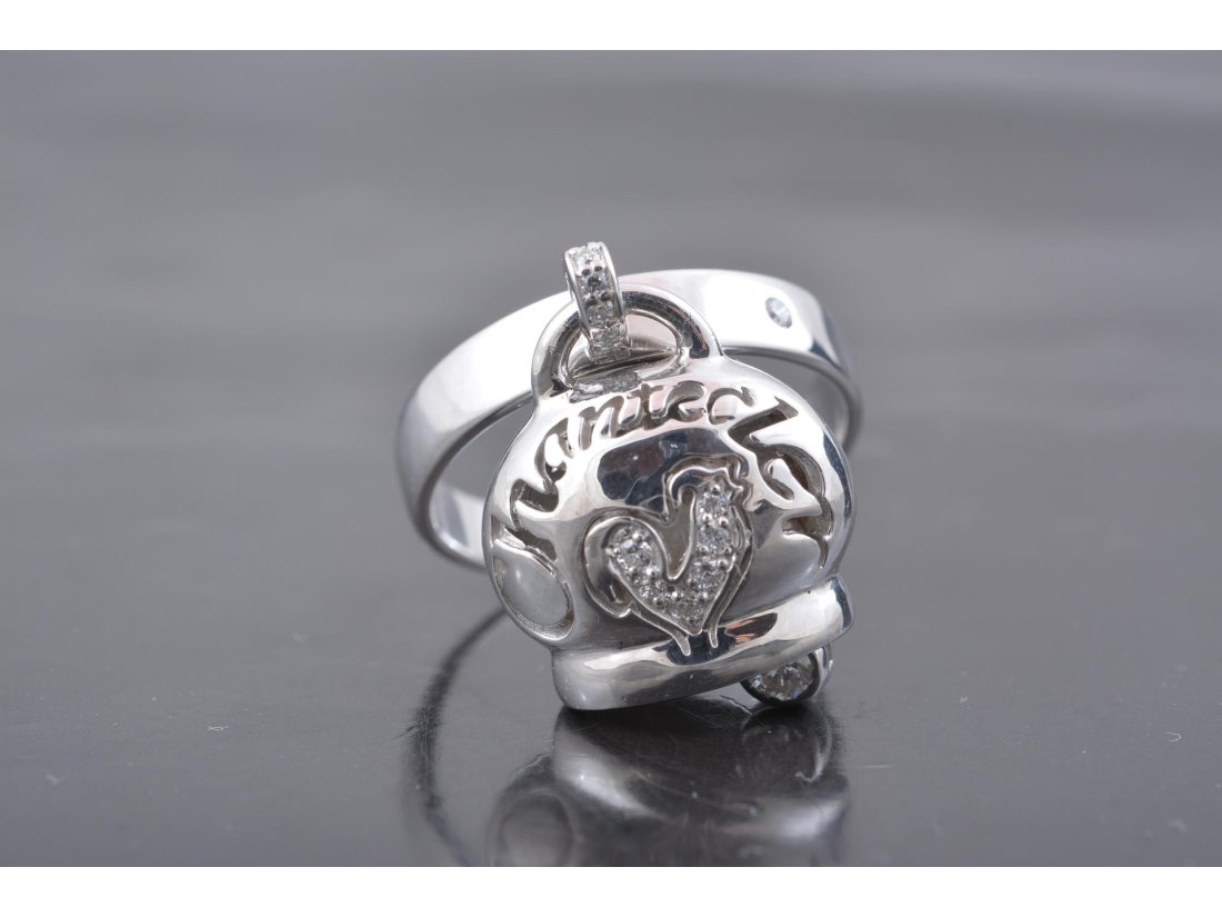 Каблучка у стилі Chantecler, срібло - Купити