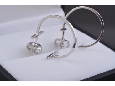 Сережки "Кільця" - Купити