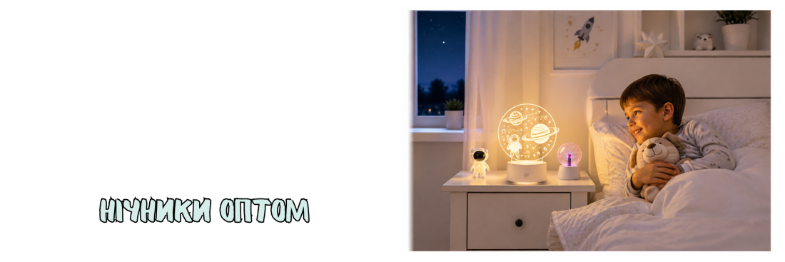 Led нічники для дитячої кімнати
