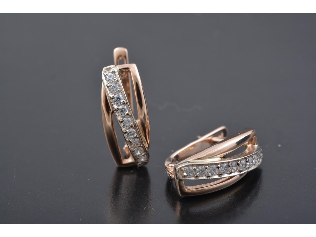 Сережки "Доріжка"