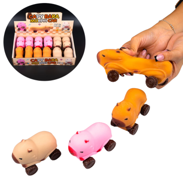 Антистрес машинка Капібара пісок 9,5-20,5 см - Купити