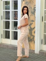 Легкий літній брючний костюм 210337-1 - Innoe