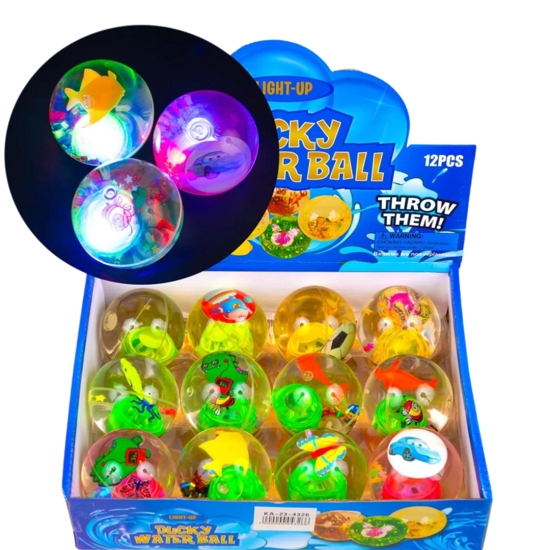 М'ячик, що світиться Міраж 6,5 см