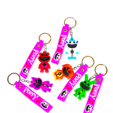 Брелоки Smiling Critters гумові 10 см