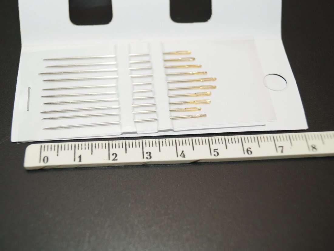 Голки для ручного шиття вручну зі збільшеним вушкам. - Купити