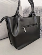 Стильна сумка Everyday Line з екошкіри для щоденних образів INNOE 350011-3 Чорний