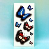 Дитячі татуювання Метелики 19 см