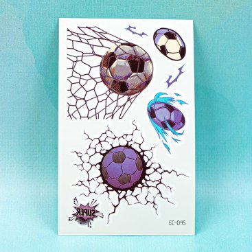 Дитячі перекладні татуювання Футбол EC-045 - Купити