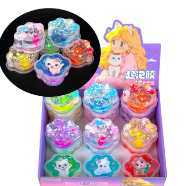 Слайм Лапка прозора 8 см - Купити